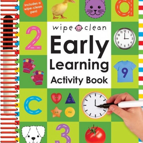 Wipe Clean: Early Learning Activity Book [With 2 Wipe-Clean Pens]